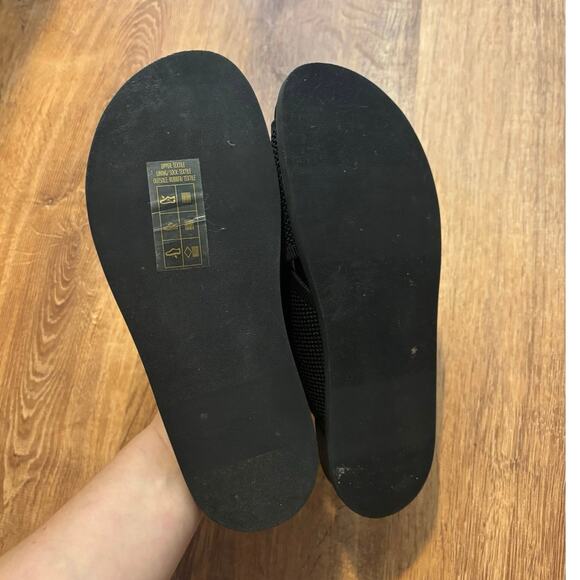 NEW Everlane The ReKnit Form Crossover Sandal In Black Size 9 - Picture 7 of 10